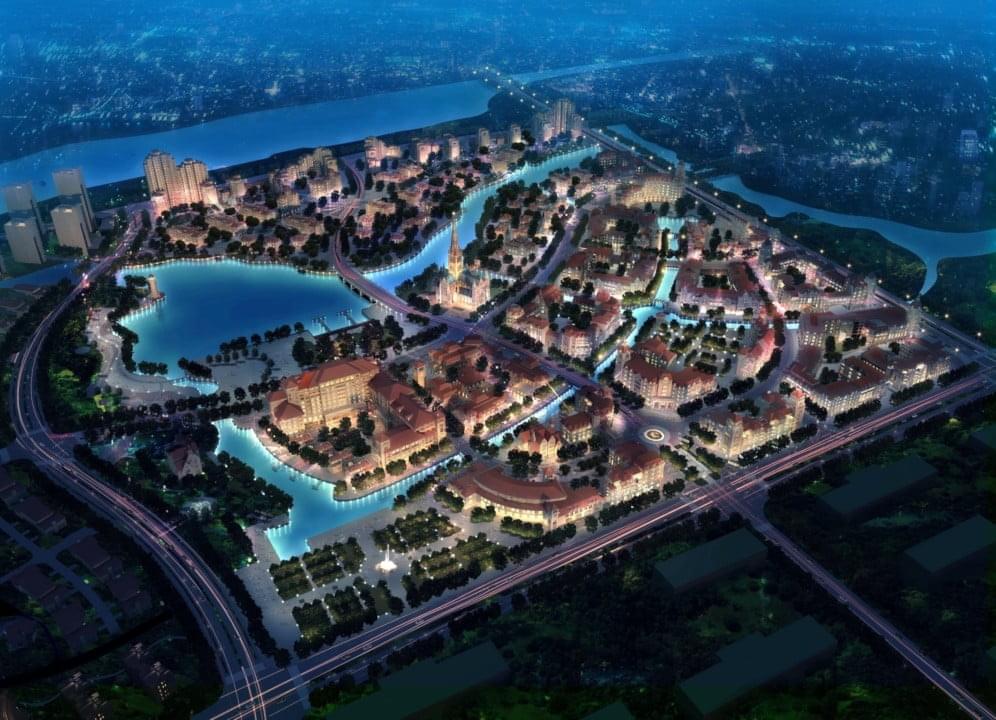 Oculus’ European Canal City design in Southern China.